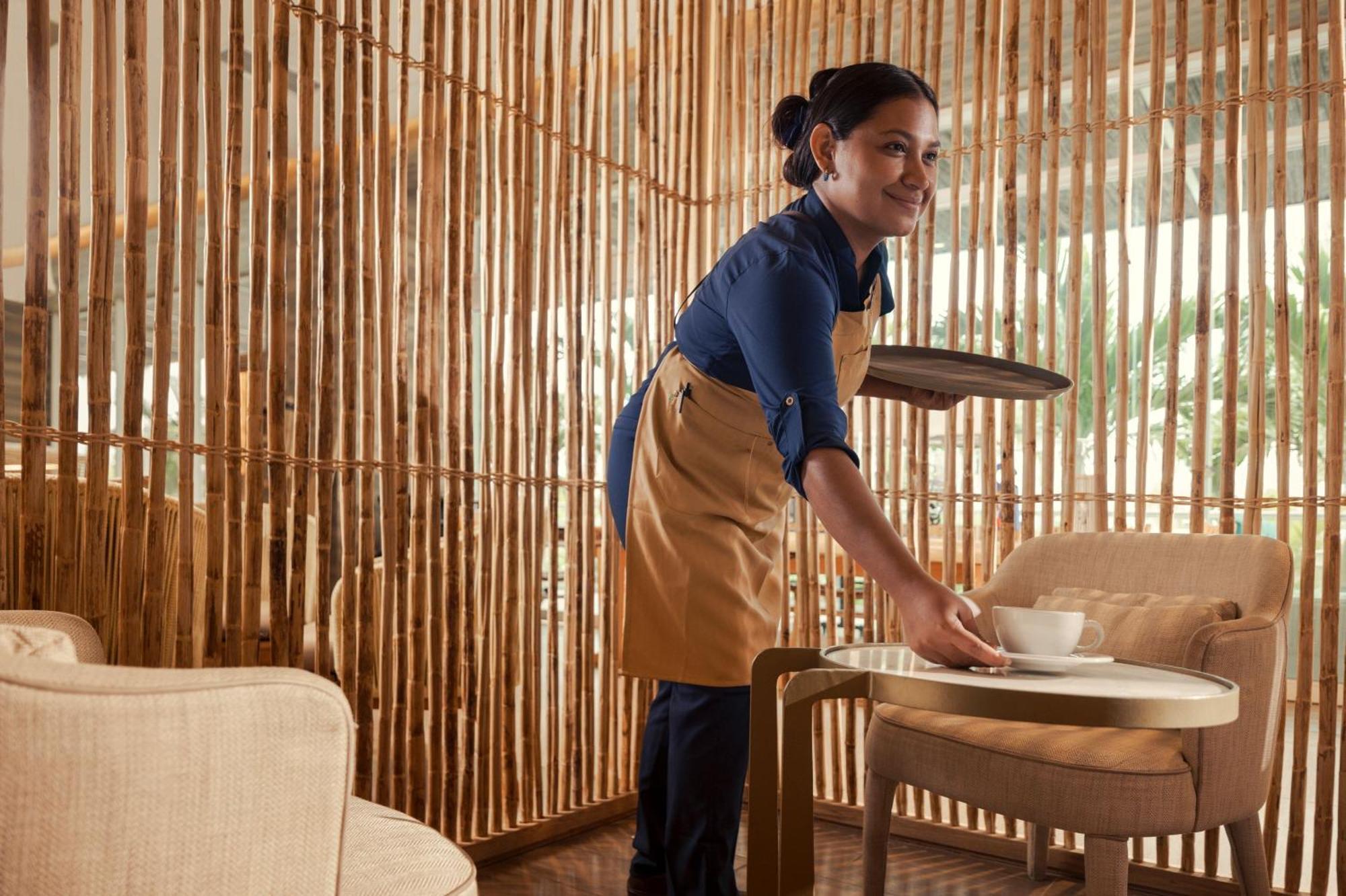 Santa Marta Marriott Resort Playa Dormida Екстериор снимка A hotel staff