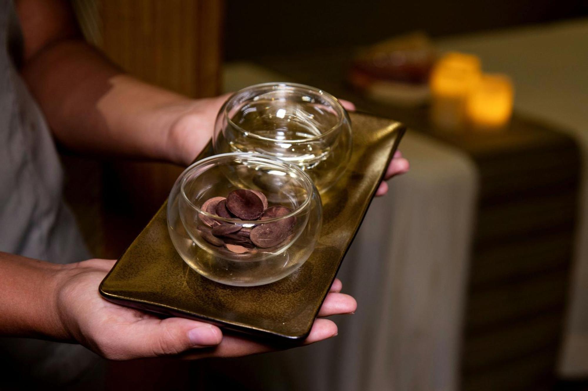 Santa Marta Marriott Resort Playa Dormida Екстериор снимка A chocolate tasting